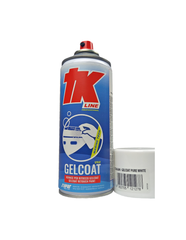 TK Gelcoat Spray per ritocco e finitura 400 ml