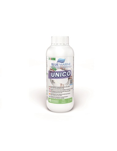 Unico Blue Marine detergente sbiancante per Vetroresina Gelcoat e Teak