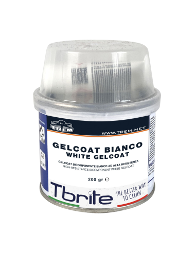 Stucco Gelcoat Filler Bianco bicomponente 200 gr